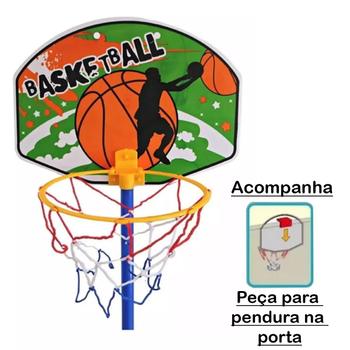 Imagem de Golzinho Futebol Montável Infantil 2x1 Trave/Basquete Esporte