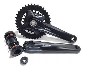 Imagem de Grupo Shimano Altus 2x8 16v Cambio Cassete Pedivela Corrente