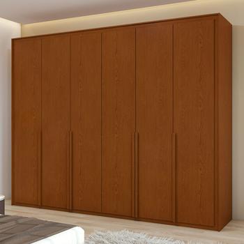 Imagem de Guarda-Roupa Casal Imperatore 6 Portas 6 Gavetas 100% Mdf 81668.282 Frassino - Móveis Lopas