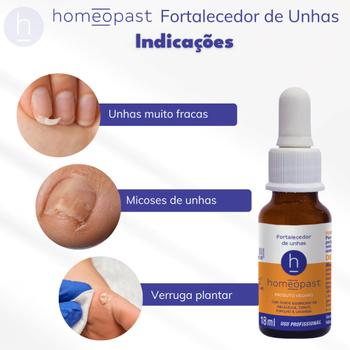 Imagem de Homeopast Fortalecedor Reparador Unhas Fracas E Quebradiças