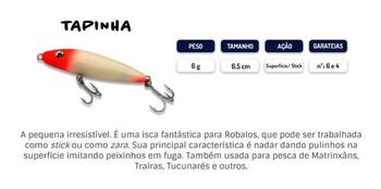 Imagem de Isca Tapinha da Kv Artificial Stick Zara Superfície Kit c/3