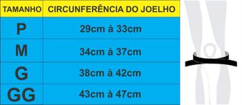 Imagem de Joelheira Articulada Reforçada Neoprene 7mm diversas cores NOGUE