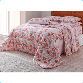 Imagem de Jogo De Cama Queen 250 X 240 Cm Maite 180 Fios Realce Top