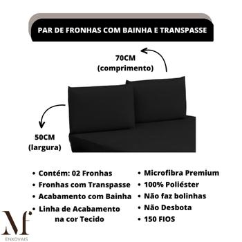 Imagem de Jogo de Lençol Casal QUEEN com Elástico Microfibra Premium 03 Peças Jogo de Cama Box 30CM Altura