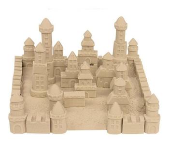 Imagem de Kinetic Sand Massa Areia Cinética 1,36kg Grande Praia Sunny