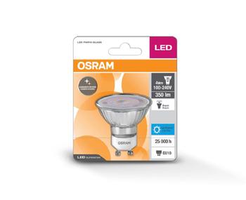 Imagem de Kit 04 lampada dicroica led mr16 4w biv 6500k gu10 osram