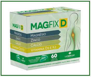 Imagem de Kit 12x Suplemento Magfix D Com 60 Cápsulas - La San Day