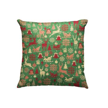 Imagem de Kit 2 Capas de Almofada de Natal Natalina Decorativas 45 x 45