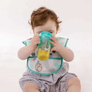 Imagem de Kit 2 copos 360 de treinamento bebe antivazamento transição infantil com alça buba