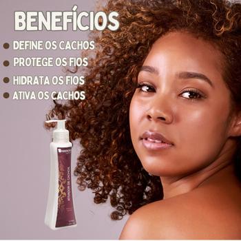 Imagem de Kit 2 Creme Ativador De Cachos 250ml Midori Profissional