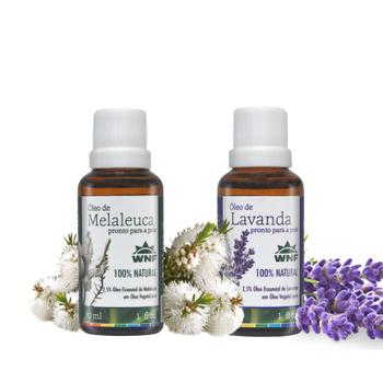 Imagem de Kit 2 Óleo Pronto Para Pele Lavanda e Melaleuca 30ml - WNF