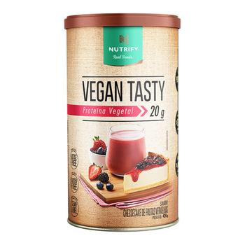 Imagem de Kit 2 Vegan Tasty Proteína Vegetal Frutas Vermelhas Nutrify 420g