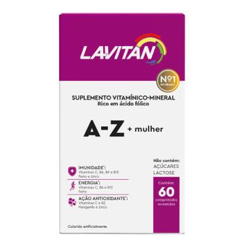 Imagem de Kit 2 Vitaminas Lavitan A-Z Mulher De 60Cps - Cimed