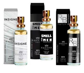 Imagem de Kit 3 Perfumes Masculinos 15ml - Amakha Paris
