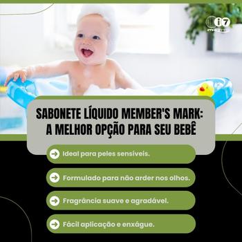 Imagem de Kit 3 Sabonetes Líquidos Baby Dos Pés A Cabeça 750ml