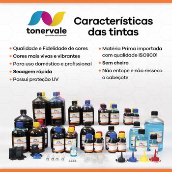 Imagem de Kit 3 Tinta Compatível Para HP Smart Tank 515 GT51 GT52 e GT53 250ml