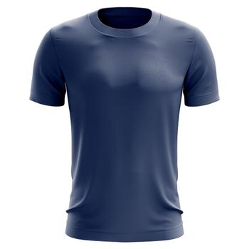 Imagem de Kit 4 Camisetas Masculina Manga Curta Dry Básica Lisa Proteção Solar UV Térmica Blusa Academia