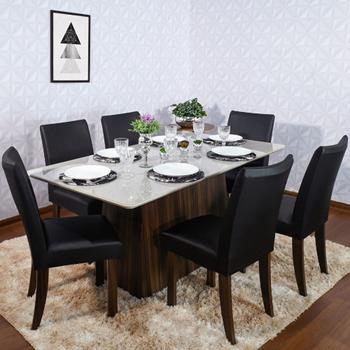 Imagem de Kit 4 Capas Cadeira Jantar Impermeável Preto Decoração de Mesa