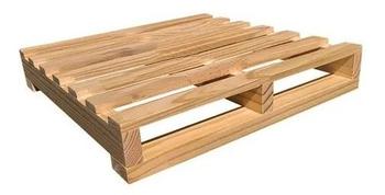 Imagem de Kit 4  Pallets de Madeira Pinus Padrão 70x70