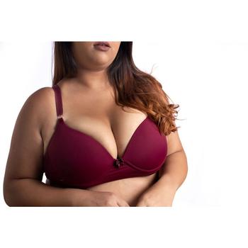 Imagem de Kit 5 Sutiãs de Renda Plus Size Com Alças Reforçadas Lingerie Plus Atacado Soutien Bojão