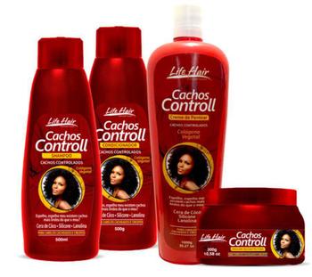 Imagem de Kit Cachos Controll Life Hair +Creme De Pentear 1Kg