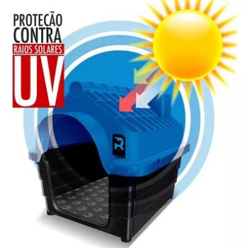 Imagem de Kit Casinha Dog Pet N4 e Caixa Transporte Suporta Até 12kg