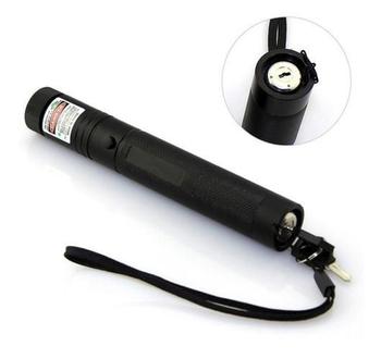 Imagem de Kit Completo Caneta Laser Pointer Verde 35Km 7500Mw Potente