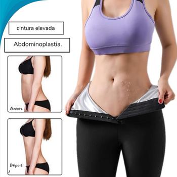 Imagem de Kit Efeito Sauna Gordura Térmica Modelador Fitness Shape Original Oficial