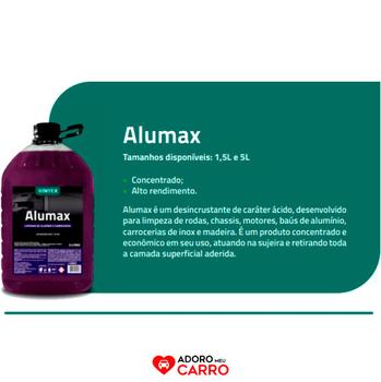 Imagem de Kit Limpeza Extrema Alumax + Removex + Pulviflex 5l Vonixx