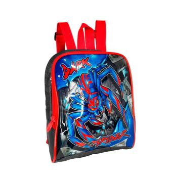 Imagem de Kit Mochila De Rodas Dark Spider+ Lancheira Preto E Vermelho