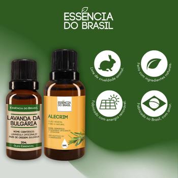 Imagem de Kit Óleo Essen. Lavanda Bulgária 20ml + Vegetal Alecrim 30ml