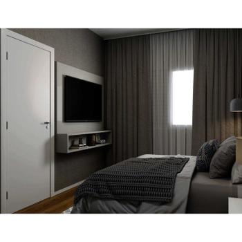 Imagem de Kit Porta de Madeira 210x90cm Batente Ultra 9cm Lisa Premium Famossul