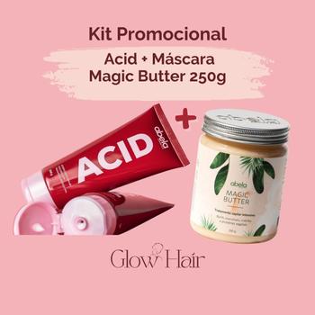 Imagem de Kit Promocional Acid + Máscara Magic Butter 250g Abela