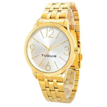 Imagem de Kit Relógio Feminino Tuguir + Colar TG148 TG35014 - Dourado