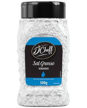 Imagem de Kit Sal Grosso DCheff 500g - 5 unidades