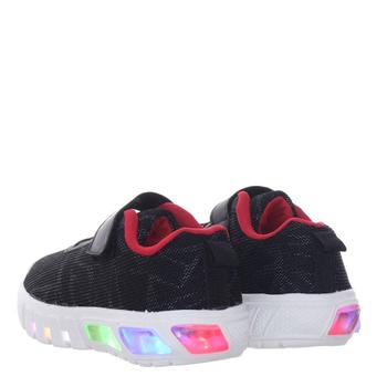 Imagem de Kit tenis sapato de led luz infantil masculino menino + relogio