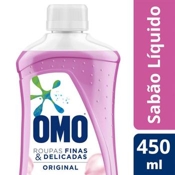 Imagem de Lava-Roupas Líquido Omo Roupas Finas e Delicadas Original 450ml