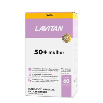 Imagem de Lavitan Suplemento Alimentar em Comprimidos 50+ Mulher 60 Unidades