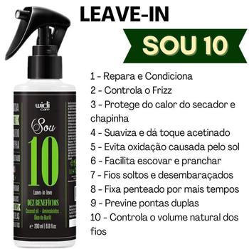 Imagem de Leave In Protetor Termico Capilar Sou 10 Widi Care 200Ml