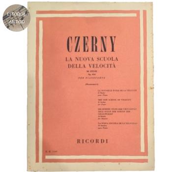 Imagem de Livro czerny la nuova scuola della velocita 30 studi op.834 per pianoforte (buonamici)