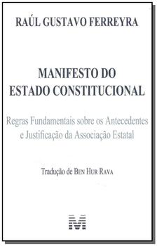Imagem de Livro - Manifesto do estado constitucional - 1 ed./2018