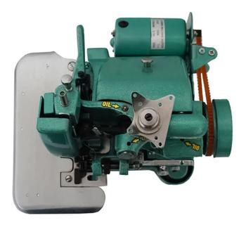 Imagem de Máquina de Costura Rosa Verde Vermelha Overlock Semi Industrial Chinesinha 3 Fios Motor Acoplado Importway 110v