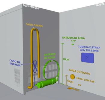 Imagem de Máquina de Gelo TH80 - Até 58 Kg/dia