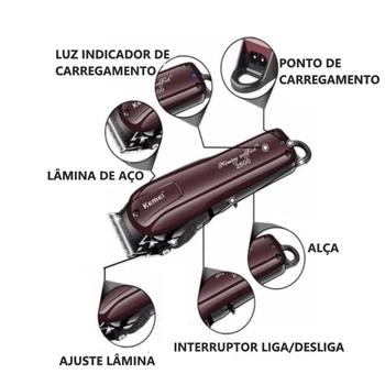 Imagem de  Máquina Imperdível Melhor Equipamento 110-220v Escova E Navalha 