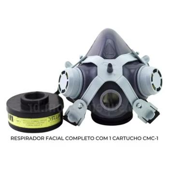 Imagem de Máscara Respirador 1/4 Facial com Filtro VO/GA Alltec