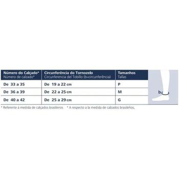 Imagem de Meia 3/4 Panturrilha 120B 15-20 Mmhg Ponteira Fechada Sigvaris