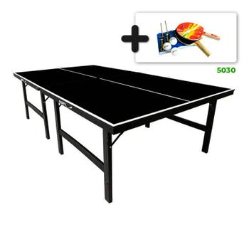 Imagem de MESA DE PING PONG MDP 15mm COR PRETA - 1010 KLOPF + KIT COMPLETO - 5030