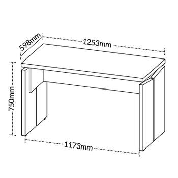 Imagem de Mesa para Escritório 1250 Tamburato