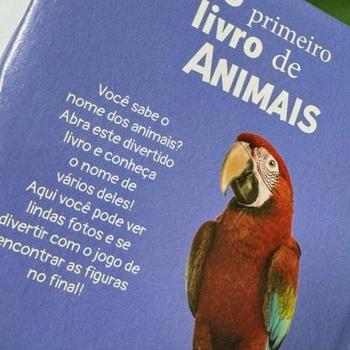 Imagem de Meu Primeiro Livro de Animais Capa Almofadada