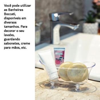 Imagem de Mini Banheira Decorativa Multiuso Lavabo Porta Objetos 150ml